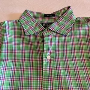 Polo Ralph Lauren plaid button down shirt